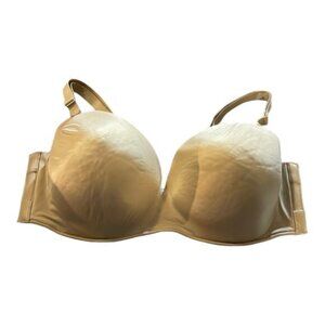 Plus Size Cacique Intimate Padded Removable Straps Criss Cross Bra Size 46DDD